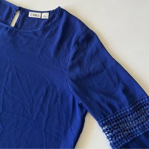 Cato Cobalt Blue Blouse